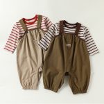 【73-100cm】サロペット ベビー ワンプリント 合わせやすい - 画像 (10)