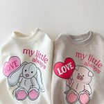 【80-150cm】トレーナー 女の子 可愛い アニマル プリント - 画像 (10)