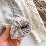 【66-90cm】サロペットorセーター ベビー ケーブル編み ニット - 画像 (21)