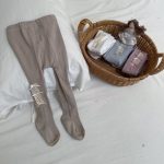 【GOODS】レギンス ソックス フリル ニット