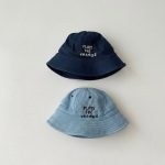 【GOODS】帽子 デニム ボンネット 英字 - 画像 (3)