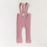 【73-100cm】サロペット ベビー 無地 暖かい - 画像 (5)