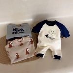 【66-90cm】ロンパース ベビー カラーバリ ベア柄 - 画像 (3)
