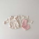 【66-90cm】ロンパース ベビー 可愛い チェック - 画像 (7)