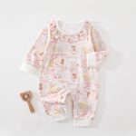 【66-90cm】ロンパース ベビー キュート フラワー - 画像 (10)