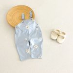 【66-100cm】サロペット ベビー フラワー カジュアル - 画像 (14)