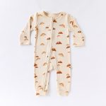 【66-90cm】オールインワン ベビー パン柄 コットン - 画像 (4)