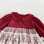 【66-90cm】ロンパース ベビー レース リボン - 画像 (11)
