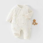 【52-66cm】ロンパース ベビー ナチュラル 防寒 - 画像 (13)
