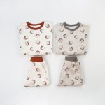【90-140cm】セットアップ キッズ 配色 男女兼用 - 画像 (9)