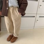 【80-150cm】パンツ キッズ ストレッチ コーデュロイ 男女兼用 - 画像 (19)
