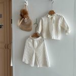 【73-100cm】セットアップ ベビー リボン付き おしゃれ - 画像 (5)