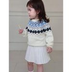 【80-130cm】セーター  キッズ ニット カーディガン - 画像 (8)