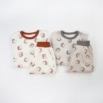 【90-140cm】セットアップ キッズ 配色 男女兼用 - 画像 (8)