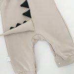 【66-100cm】長袖インナーorノースリーブロンパース ベビー 立体恐竜 - 画像 (10)