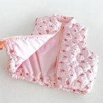 【80-130cm】ベスト 女の子 フラワー柄 暖かい - 画像 (10)