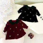 【100-130cm】ワンピース 女の子 バタフライ 刺繡 - 画像 (12)