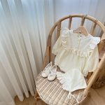 【66-100cm】ロンパース ベビー プリンセス フリル - 画像 (9)