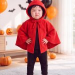 【73-100cm】ハロウィン ベビー ポンチョ かわいい - 画像 (14)