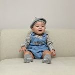 【66-100cm】サロペット＆シャツ ベビー スリー ベア ボーダー - 画像 (10)