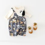 【73-120cm】Tシャツorサロペット キッズ アニマル かわいい - 画像 (4)