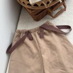 【73-100cm】長袖Tシャツorサロペット ベビー ボーダー柄 カジュアル - 画像 (7)
