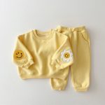【73-110cm】セットアップ キッズ 刺繍 サンフラワー - 画像 (6)