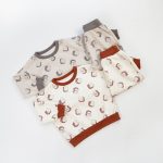【90-140cm】セットアップ キッズ 配色 男女兼用 - 画像 (11)
