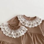 【73-110cm】ロンパースorワンピース 女の子 姉妹服 ワッフル - 画像 (16)