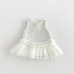【80-130cm】セーターorワンピース 女の子 暖かい リボン - 画像 (6)