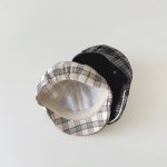 【GOODS】帽子 レトロ チェック ベレー帽 - 画像 (14)