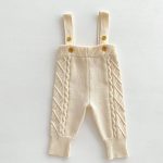 【66-90cm】サロペットorセーター ベビー ケーブル編み ニット - 画像 (10)