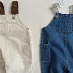 【73-100cm】サロペット ベビー デニム カジュアル - 画像 (15)