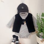 【66-90cm】ロンパース ベビー 可愛い 馬柄 - 画像 (10)