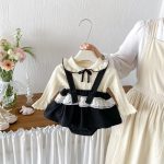 【66-90cm】トップスorサロペット ベビー フリル - 画像 (8)