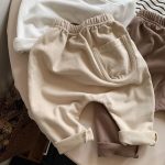 【73-100cm】パンツ ベビー カジュアル ボーダー - 画像 (4)