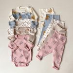 【66-90cm】ロンパース ベビー 可愛い 総柄 - 画像 (10)