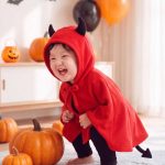 【73-100cm】ハロウィン ベビー ポンチョ かわいい - 画像 (15)