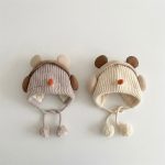 【GOODS】帽子 可愛い ボール付き ニット - 画像 (4)