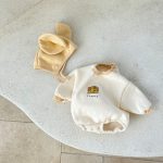 【66-90cm】ロンパース ベビー 可愛い チーズ - 画像 (6)