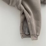 【66-90cm】ロンパース ベビーくま柄 長袖 スウェット - 画像 (8)
