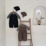 【66-90cm】サロペット ベビー 無地 シンプル - 画像 (4)