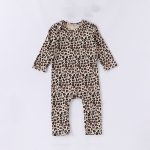 【66-90cm】ロンパースorオールインワン ベビー ヒョウ柄 かわいい - 画像 (8)