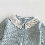 【73-100cm】カーディガン&レギンス 女の子 蝶結び ニット - 画像 (7)
