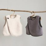 【73-100cm】ベスト ベビー 無地 かわいい
