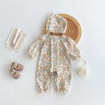 【66-90cm】ロンパース ベビー 総柄 可愛い - 画像 (8)