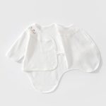 【59-80cm】ロンパース＆帽子 ベビー 花柄襟 - 画像 (5)