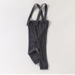 【73-100cm】サロペット ベビー 無地 暖かい - 画像 (6)