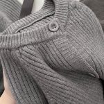 【66-90cm】ロンパース ベビー 無地 ニット - 画像 (11)