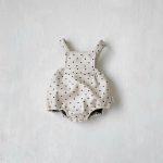 【66-90cm】サロペット ベビー コーデュロイ ドット - 画像 (3)